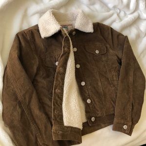 OLD NAVY cropped corduroy jacket
